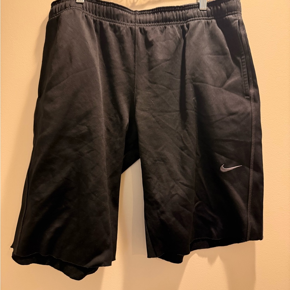 Nike Men's Athletic Black cutoffs